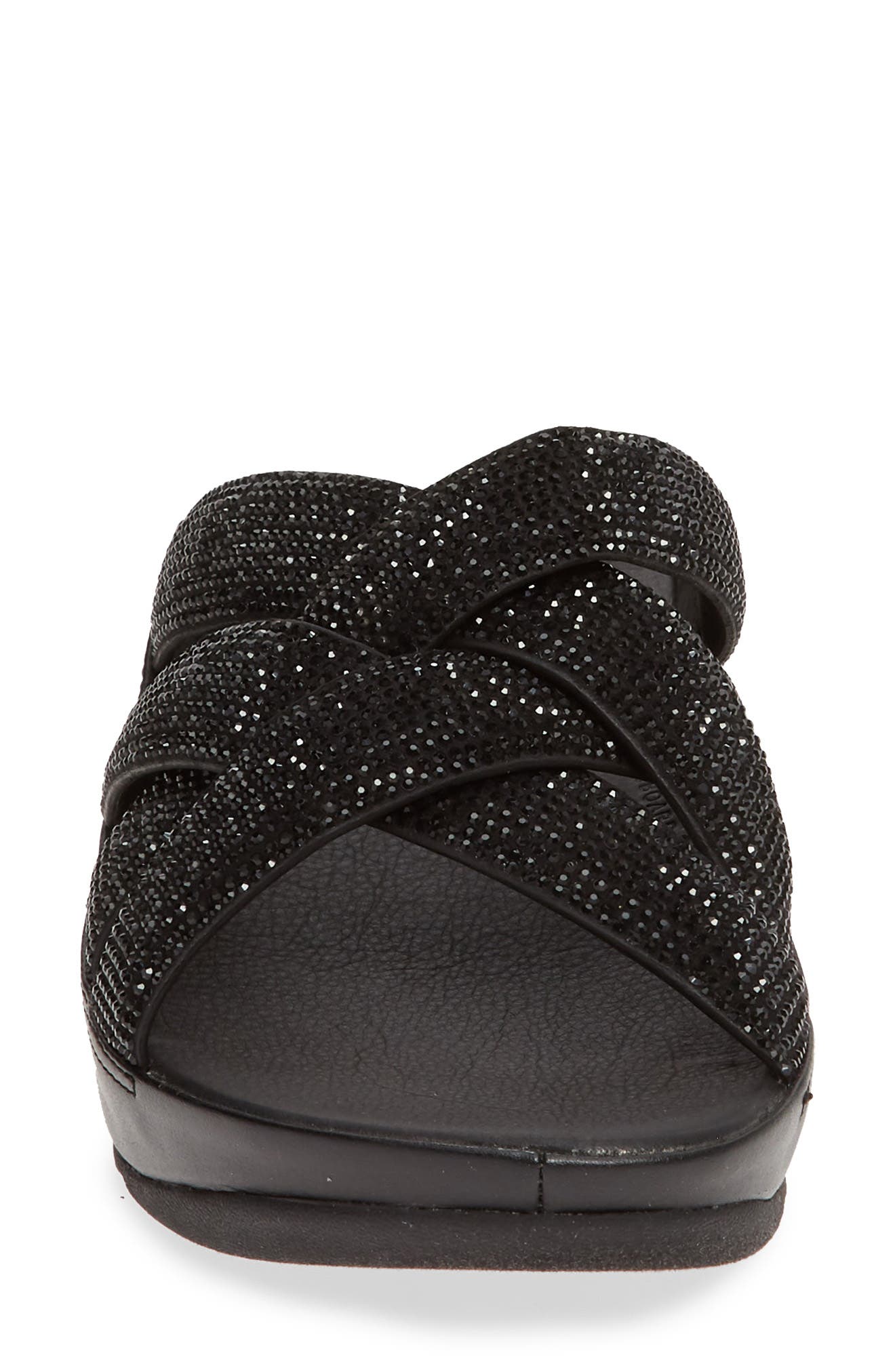 FitFlop Crystal Lattice Strap Slide Sandal, Alternate, color, 