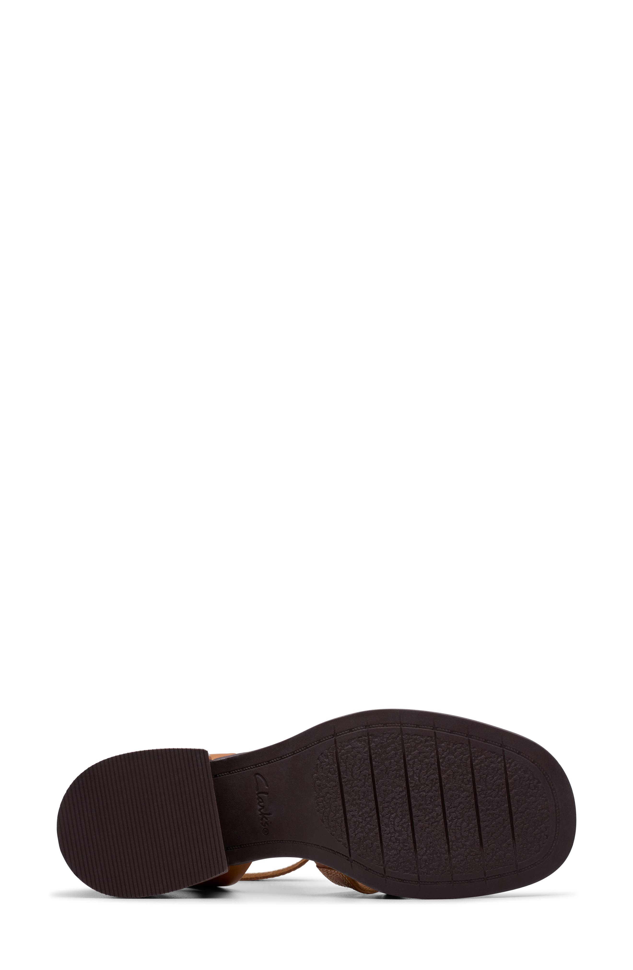 Morwyn Block Heel Sandal, Alternate, color, TAN LEATHER