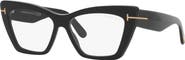 TOM FORD 56mm Cat Eye optical glasses