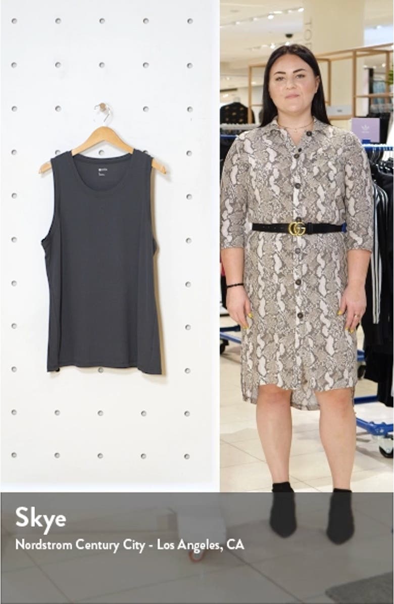 Silver Tech Tank Top, sales video thumbnail