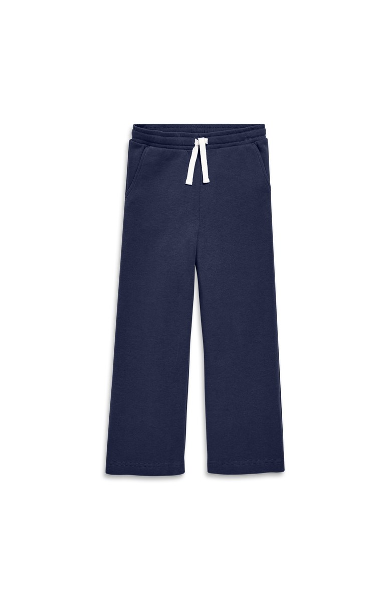 Primary Kids Wide Leg Sweatpant, Main, color, Navy