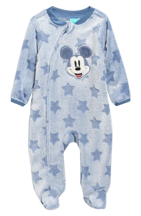 Mickey Star Plush Footie Romper (Baby)