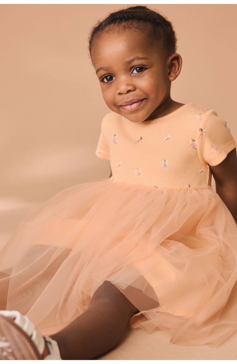 NEXT Kids' Tutu Fairy Dress, Alternate, color, Peach Fairy