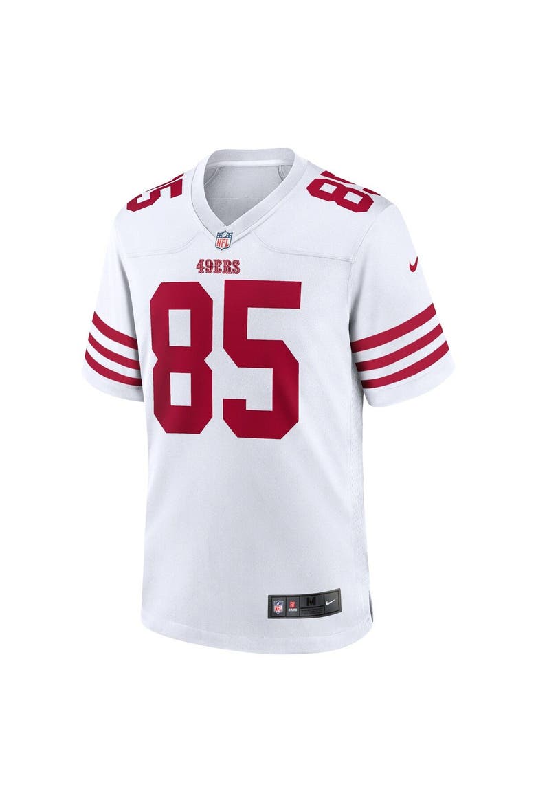 Men's Nike George Kittle White San Francisco 49ers Player Game Jersey, Alternate, color, White