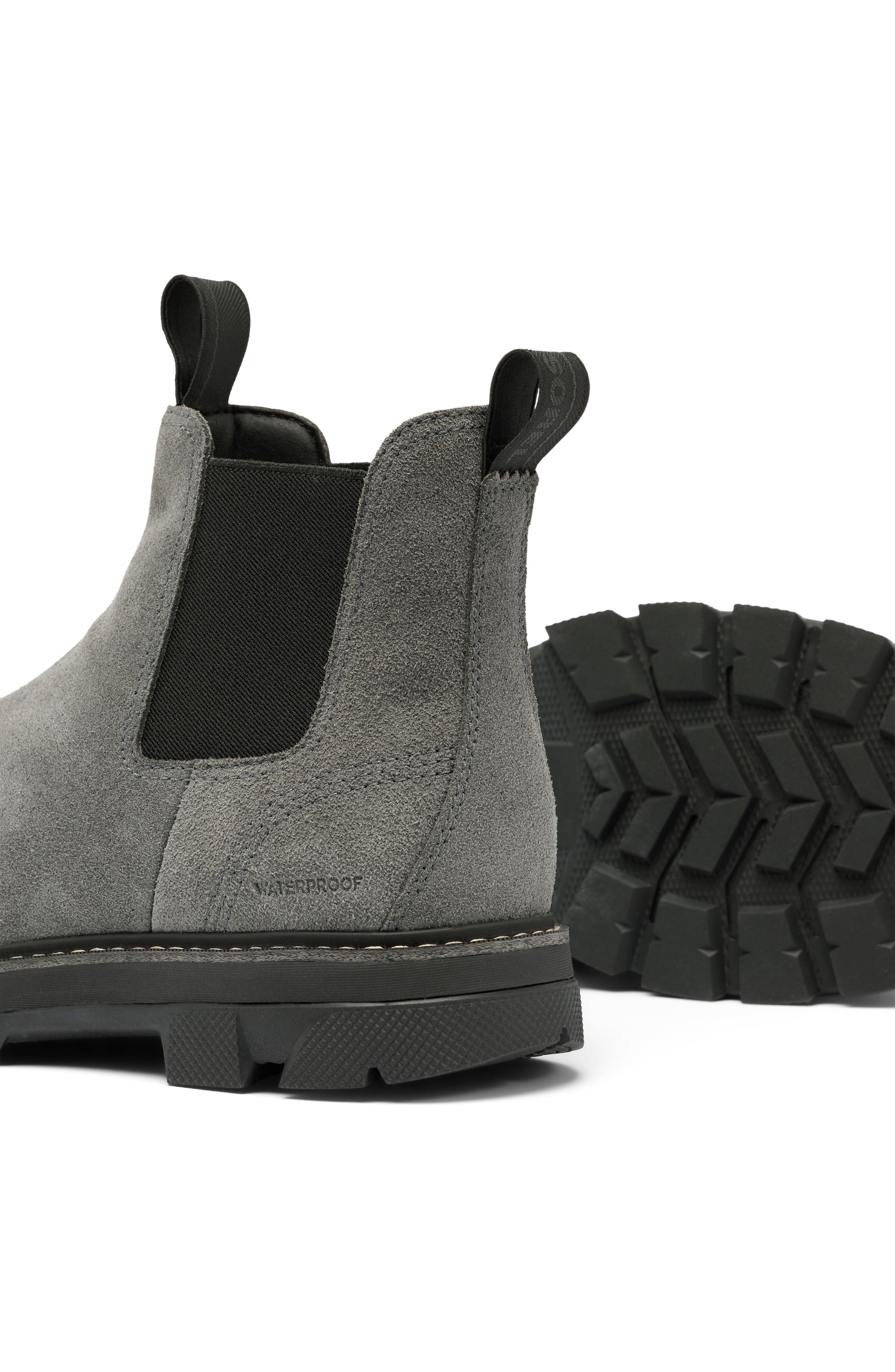 Lark-47 Waterproof Chelsea Boot, Alternate, color, GRILL/ BLACK
