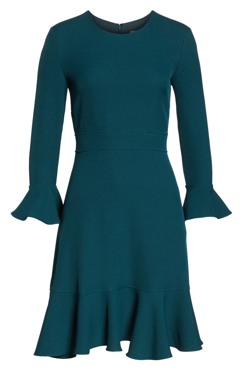 slim fit dress slacks Eliza J Sparkly Long Sleeve V-neck Cocktail Dress EJ1M8812
