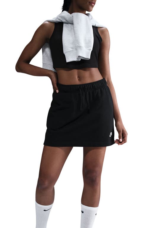 Nike Sportswear Club Fleece Skirt In Black