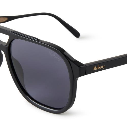 Mulberry Raffy Acetate Sunglasses In Black