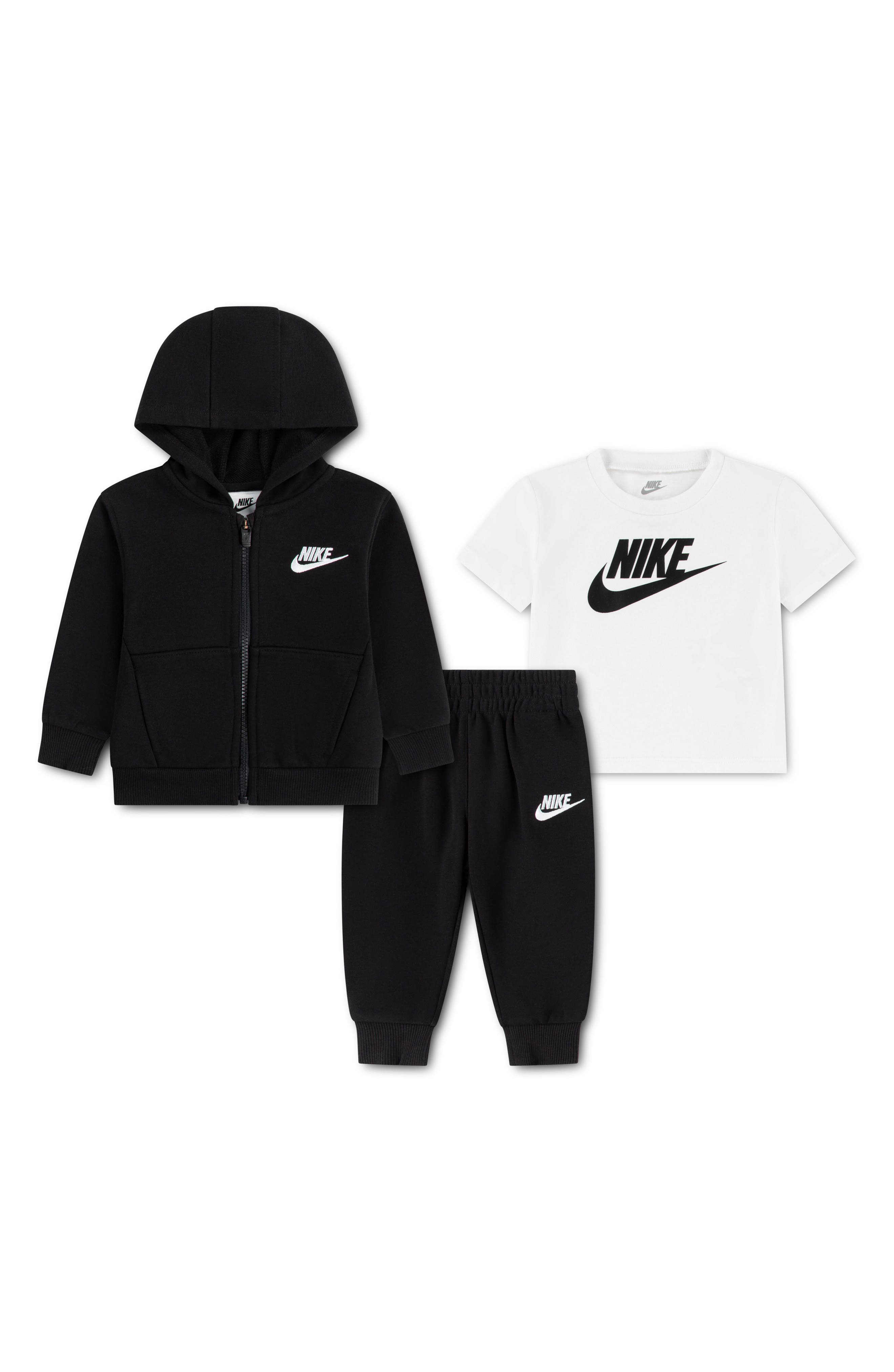 Kids' 3-Piece Hoodie, T-Shirt & Joggers Set