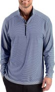 CBUK by Cutter & Buck Forge Epic Confidence Stripe Performance Quarter Zip Pullover
