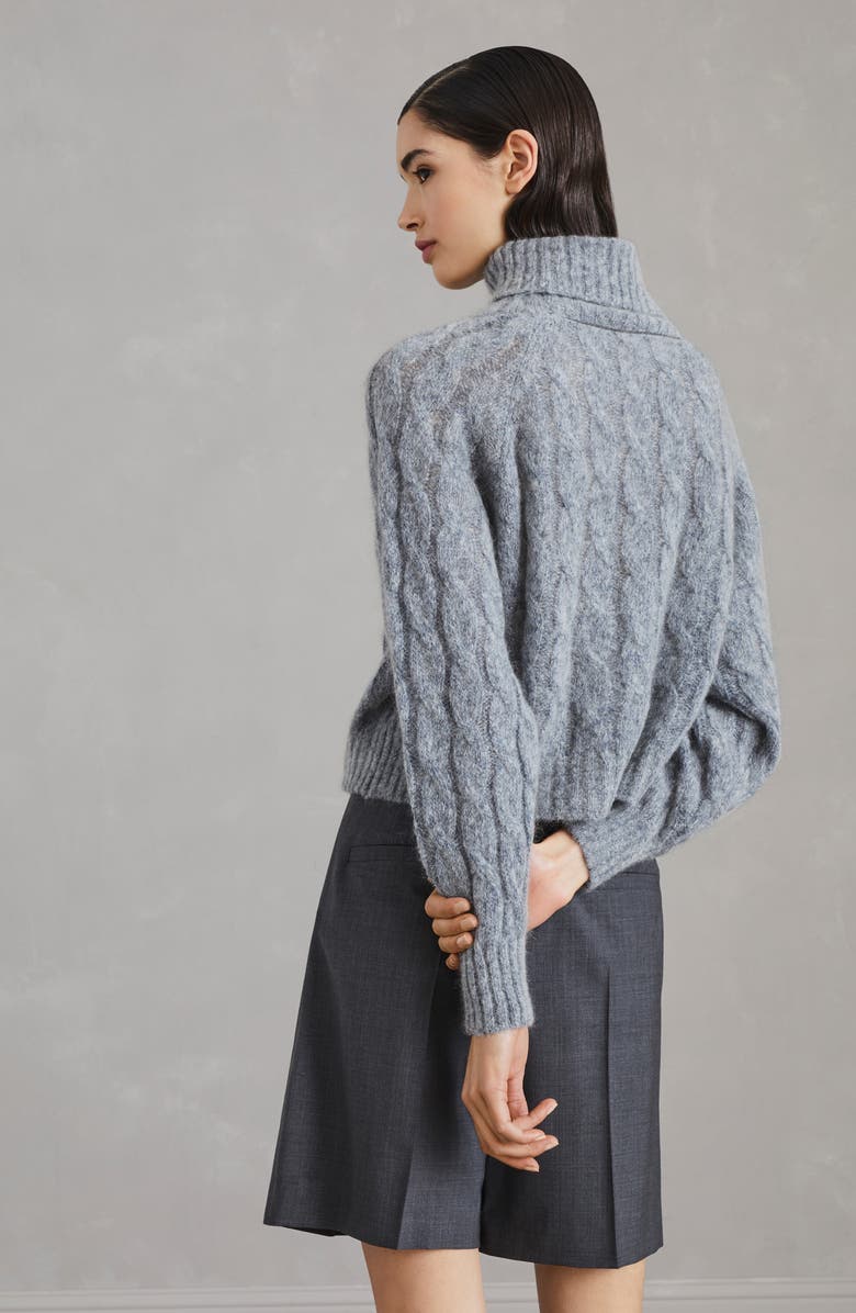 Brunello Cucinelli Turtleneck sweater with monili, Alternate, color,