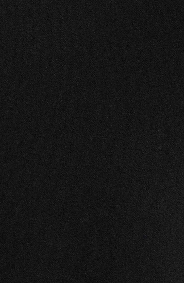 Anne Klein Side Button Cool Crepe Culotte Jumpsuit, Alternate, color, Anne Black