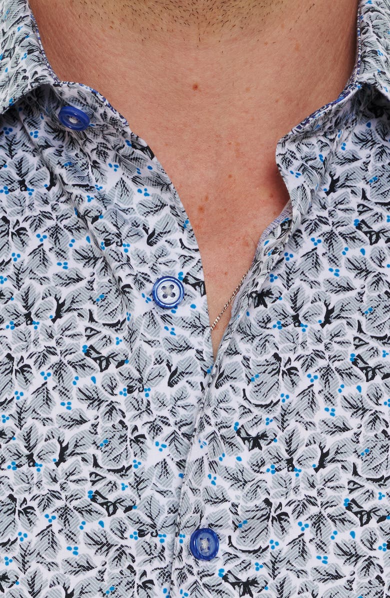 Robert Graham Barbera Floral Button-Up Shirt, Alternate, color, 