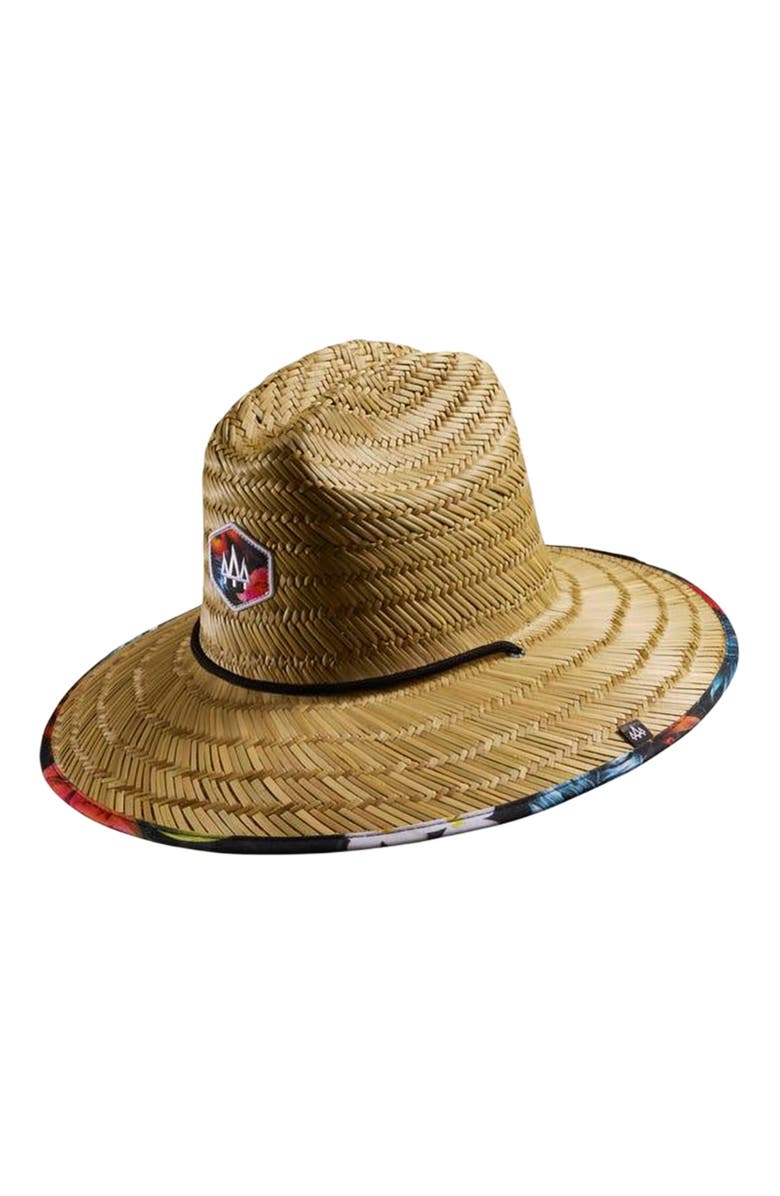 Hemlock Kailua Straw Lifeguard Hat, Main, color, 