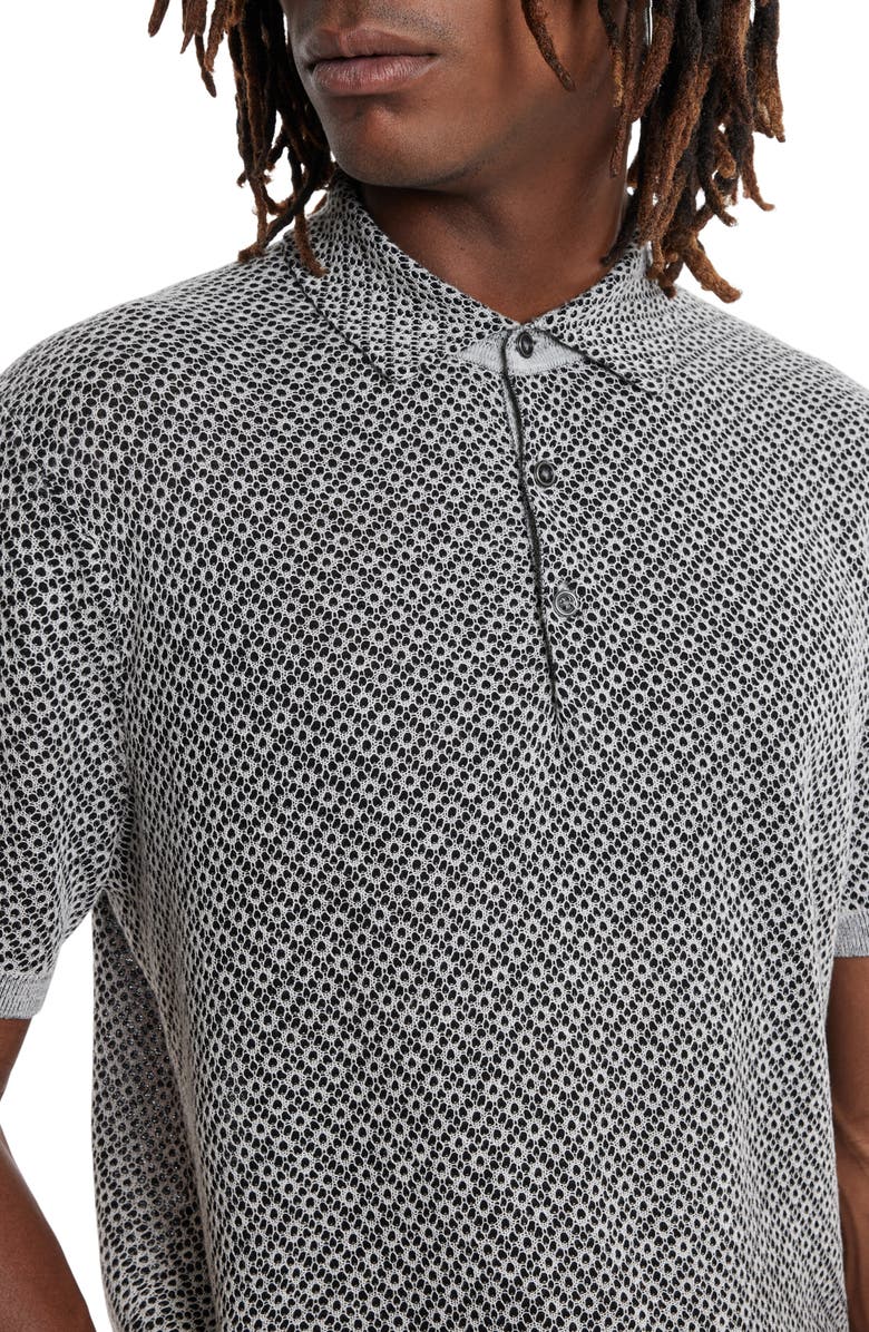 John Varvatos Porto Knit Polo, Alternate, color,