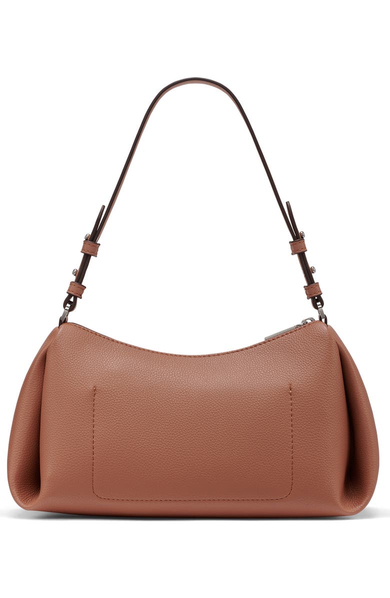 DKNY Remy Faux Leather Shoulder Bag, Alternate, color, Hot Cocoa