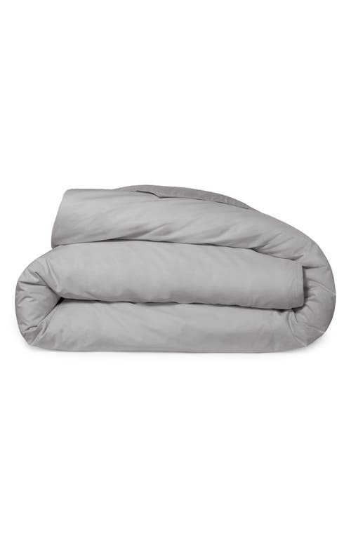Casper Organic Cotton Percale Duvet Cover in Gray  product