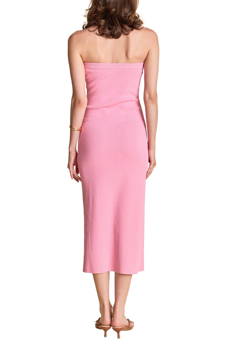 Endless Rose Knit Tube Midi Dress, Alternate, color, Pink