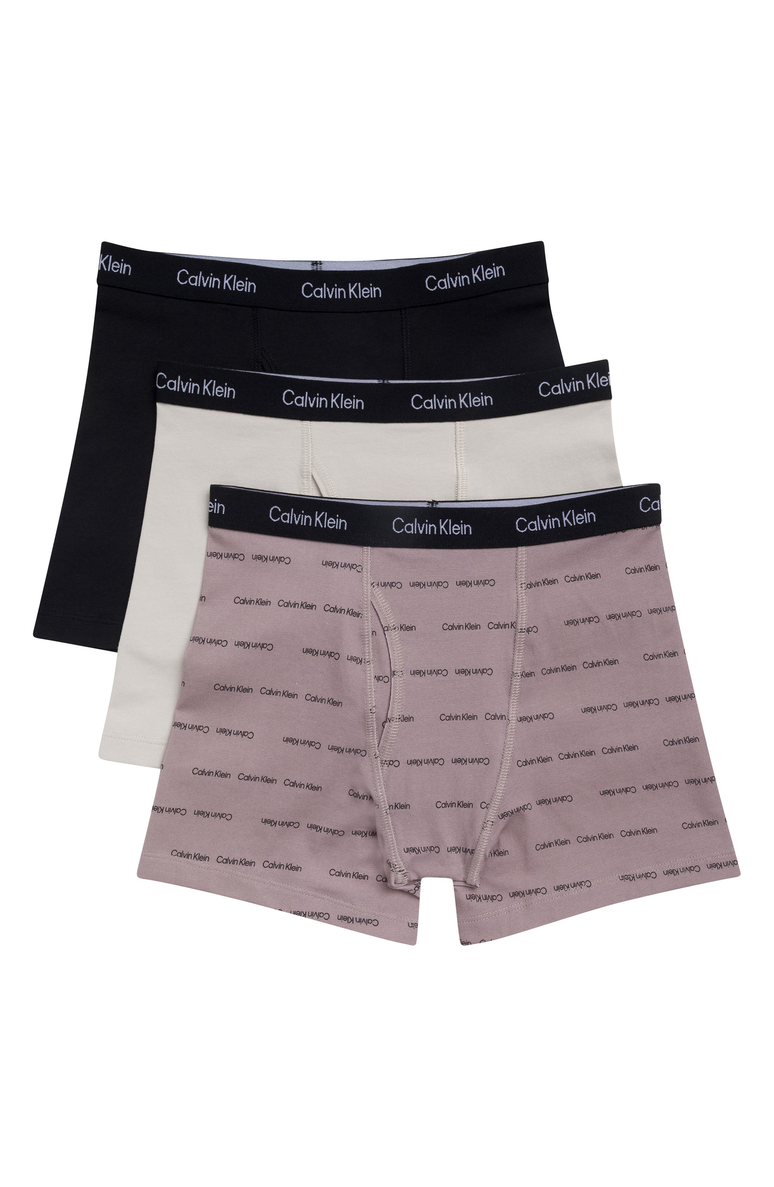 Kids' Assorted 3-Pack Stretch Cotton Boxer Briefs