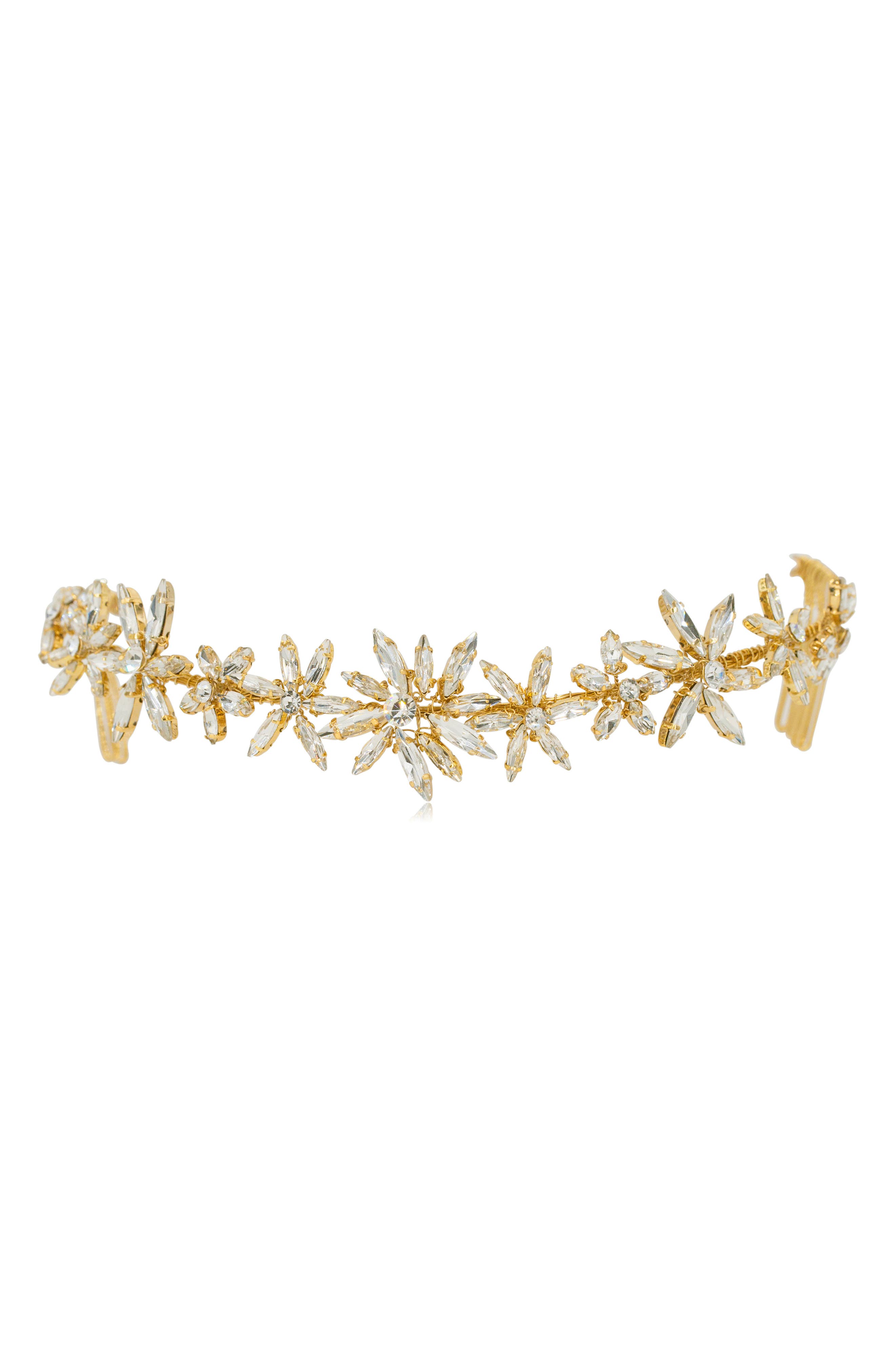 Brides & Hairpins Harley Crown Comb in Gold 