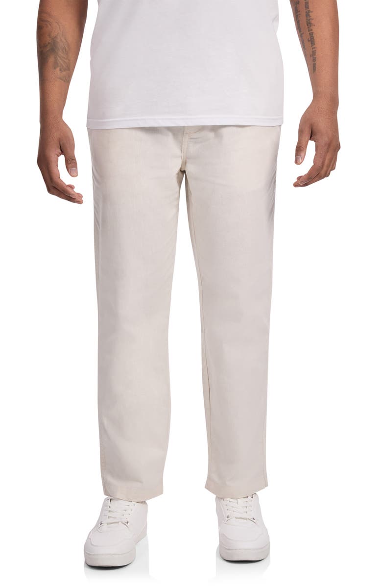 Johnny Bigg Salvador Cotton & Linen Drawstring Pants, Main, color,
