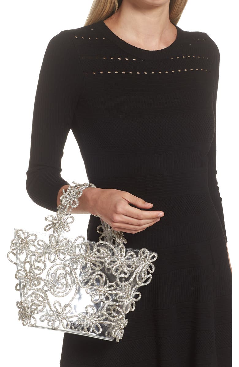 Cult Gaia Bloom Top Handle Bag, Alternate, color,