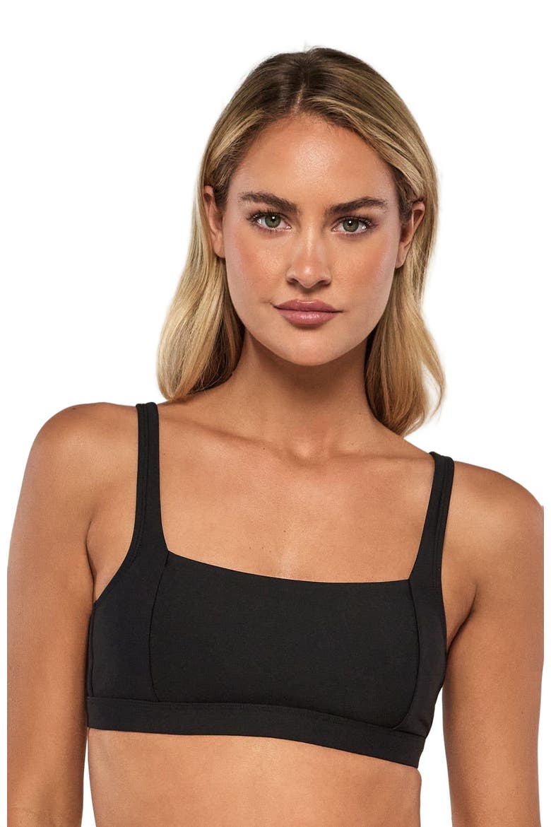 Paige Bikini Swimsuit Top, Alternate, color, Black