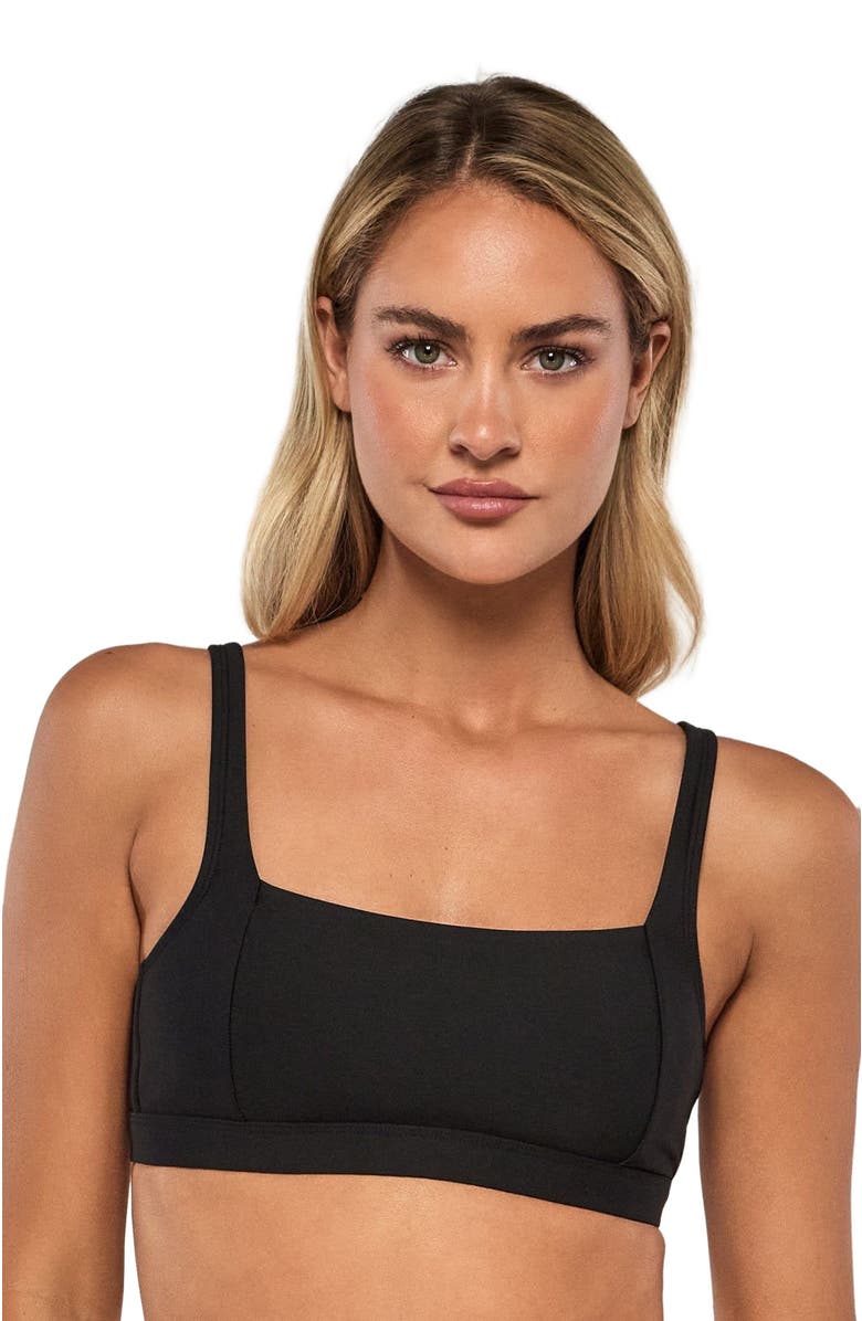 Swim Systems Paige Bikini Swimsuit Top, Alternate, color, Black