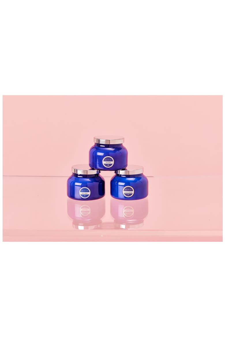 Volcano Blue Signature Jar Candle, Alternate, color, VOLCANO
