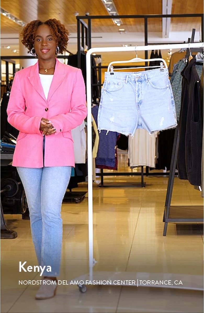 Cutoff Denim Shorts, sales video thumbnail