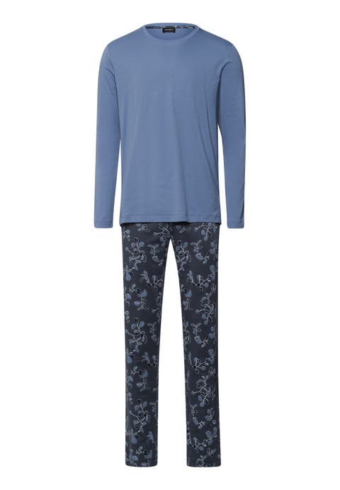 Night And Day Crew Neck Cotton Pajama Set