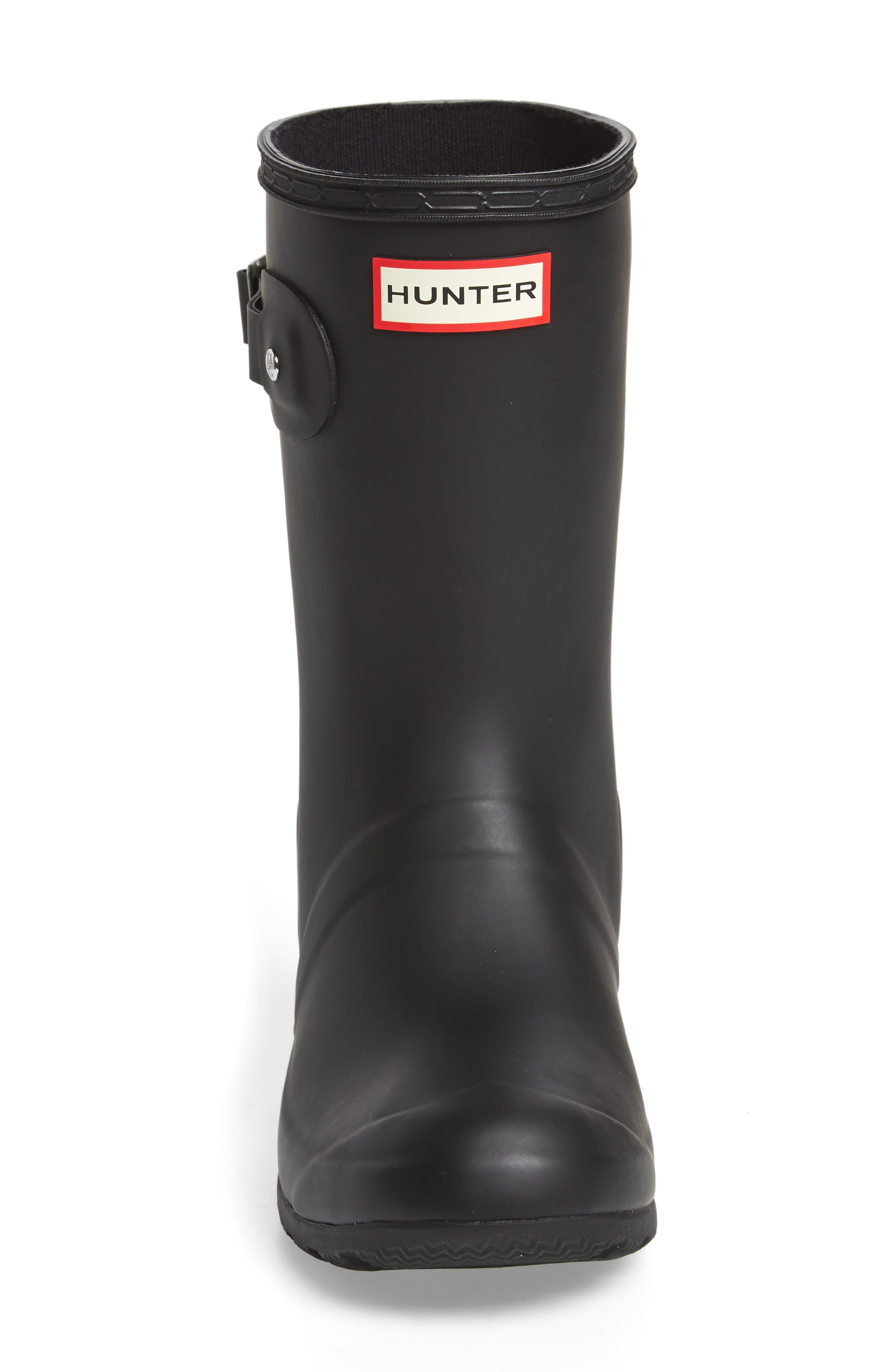 Hunter Original Tour Short Packable Rain Boot, Alternate, color, 