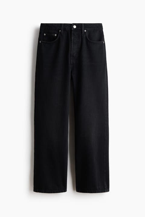 Straight High Waist Ankle Jeans