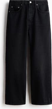 H&M Straight High Waist Ankle Jeans