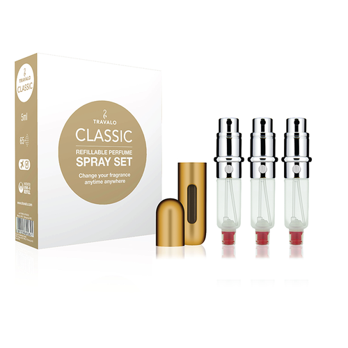 Travalo Classic Hd Set In Gold