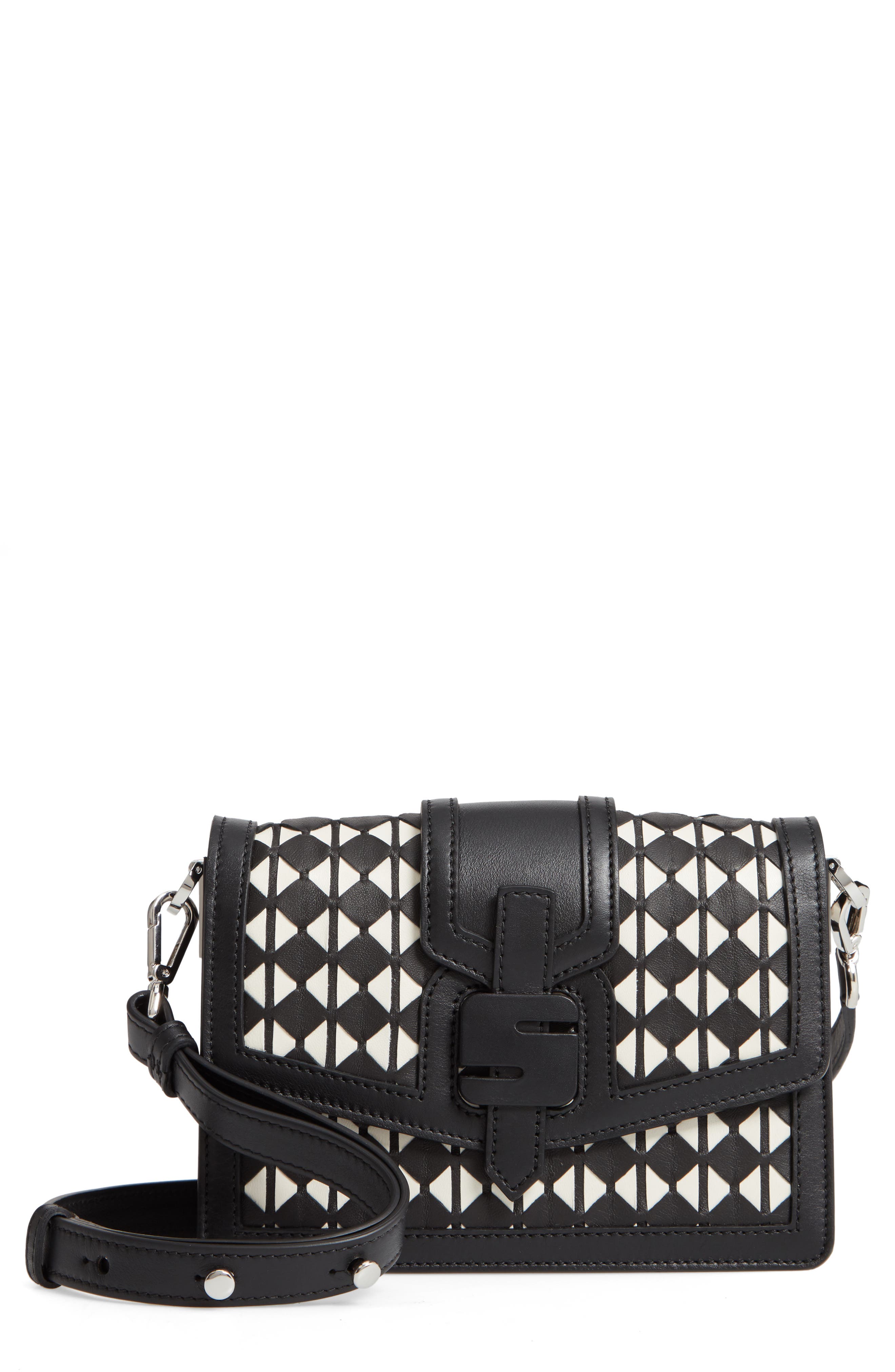 Serapian Milano Serpanian Milano Mini 1972 Mosaic Leather Crossbody Bag, Main, color, 