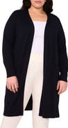Halogen® Open Front Longline Cardigan