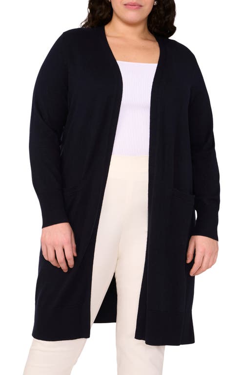 Halogenr Halogen(r) Open Front Longline Cardigan