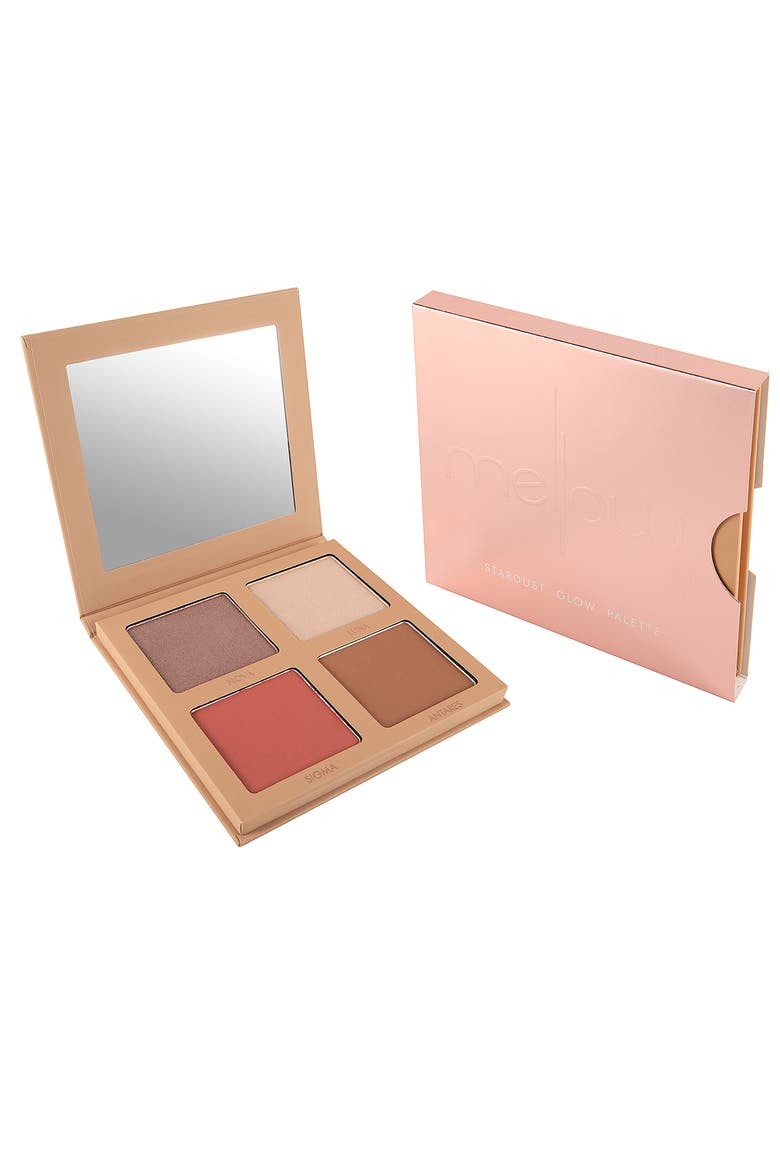 Stardust Glow Face Palette, Alternate, color, MEDIUM TO DARK