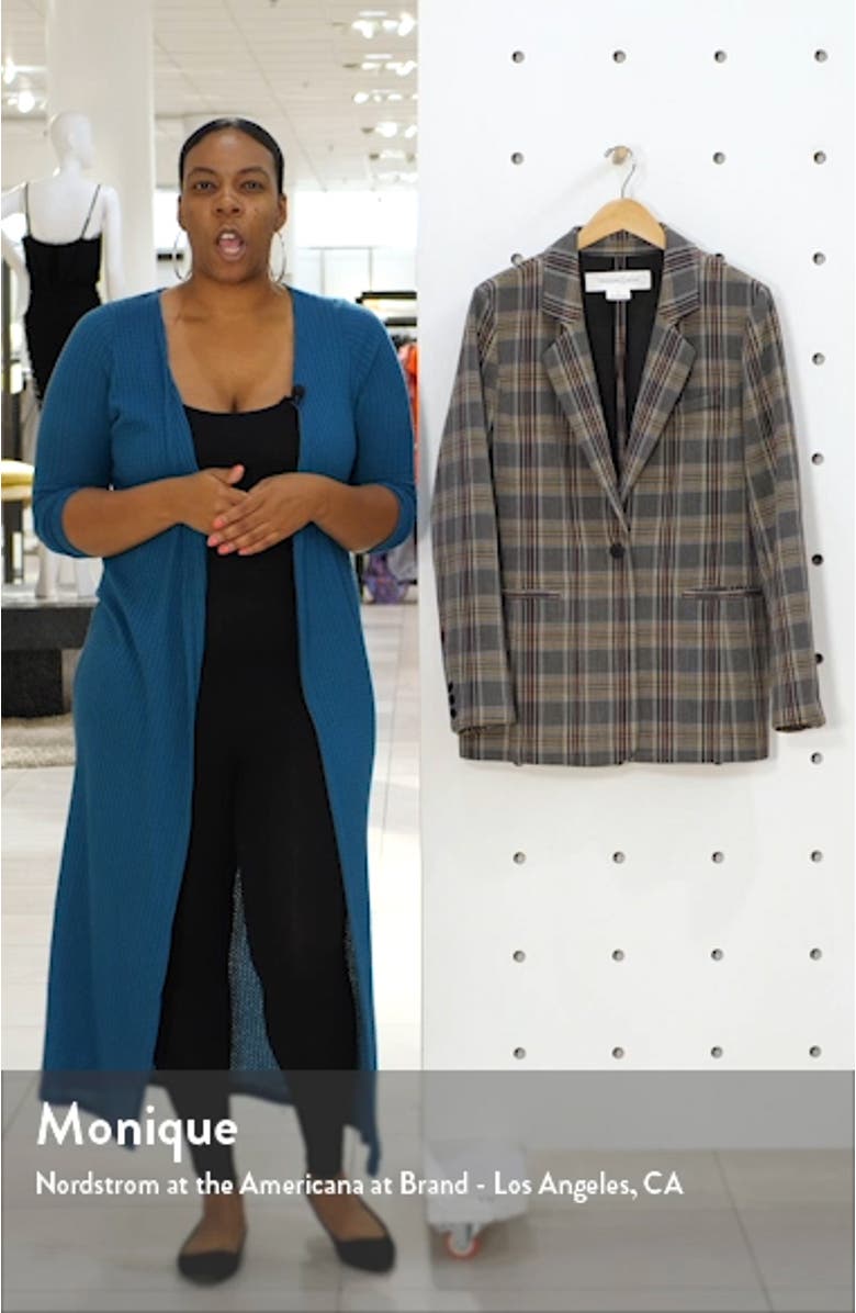 Menswear Plaid Blazer, sales video thumbnail