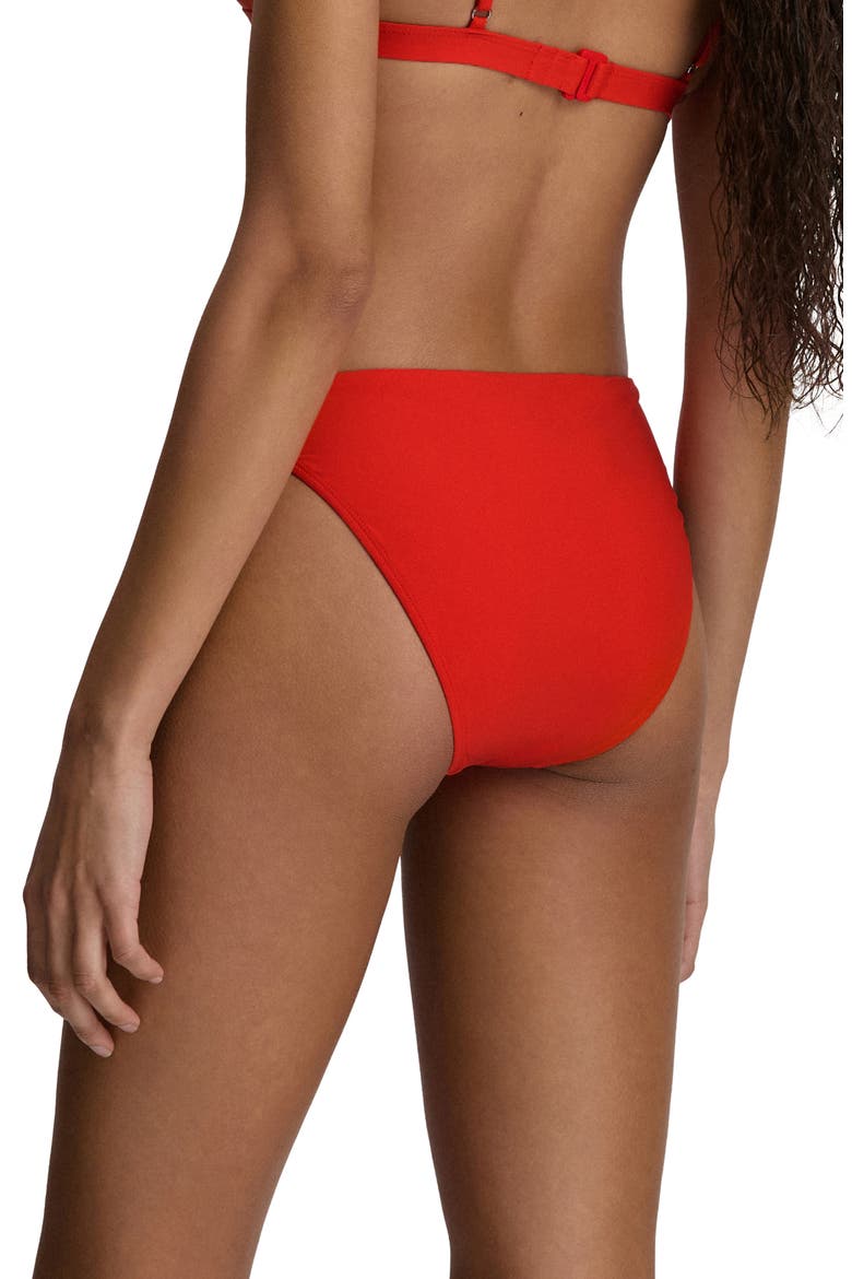 Minimalist Bikini Bottoms, Alternate, color, BRIGHT POPPY
