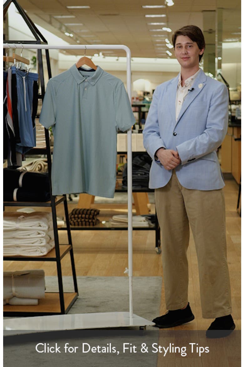 Commuter Stripe Performance Polo video