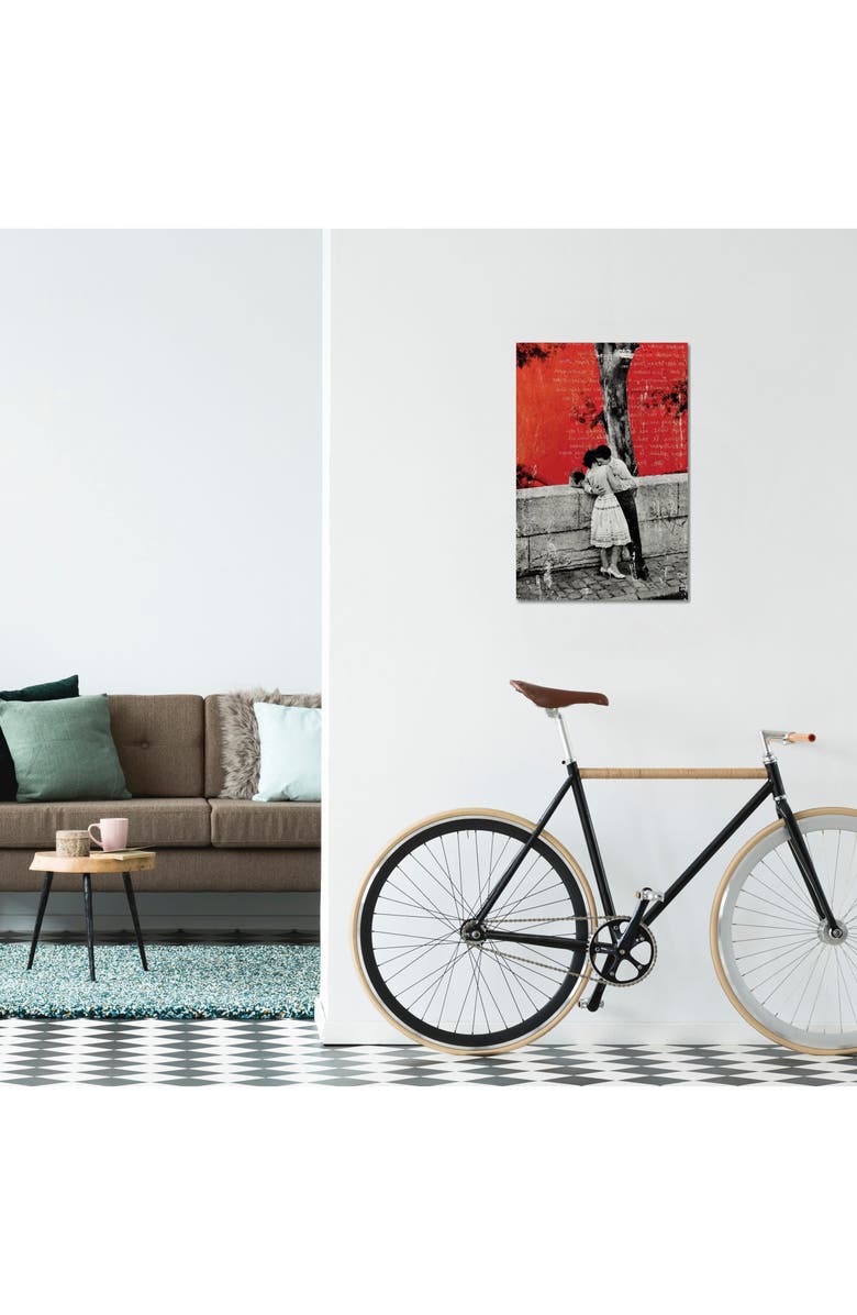 iCanvas To Be Alone With You Canvas Art by DB Waterman Canvas Artwork, 18"x12", Alternate, color, Red