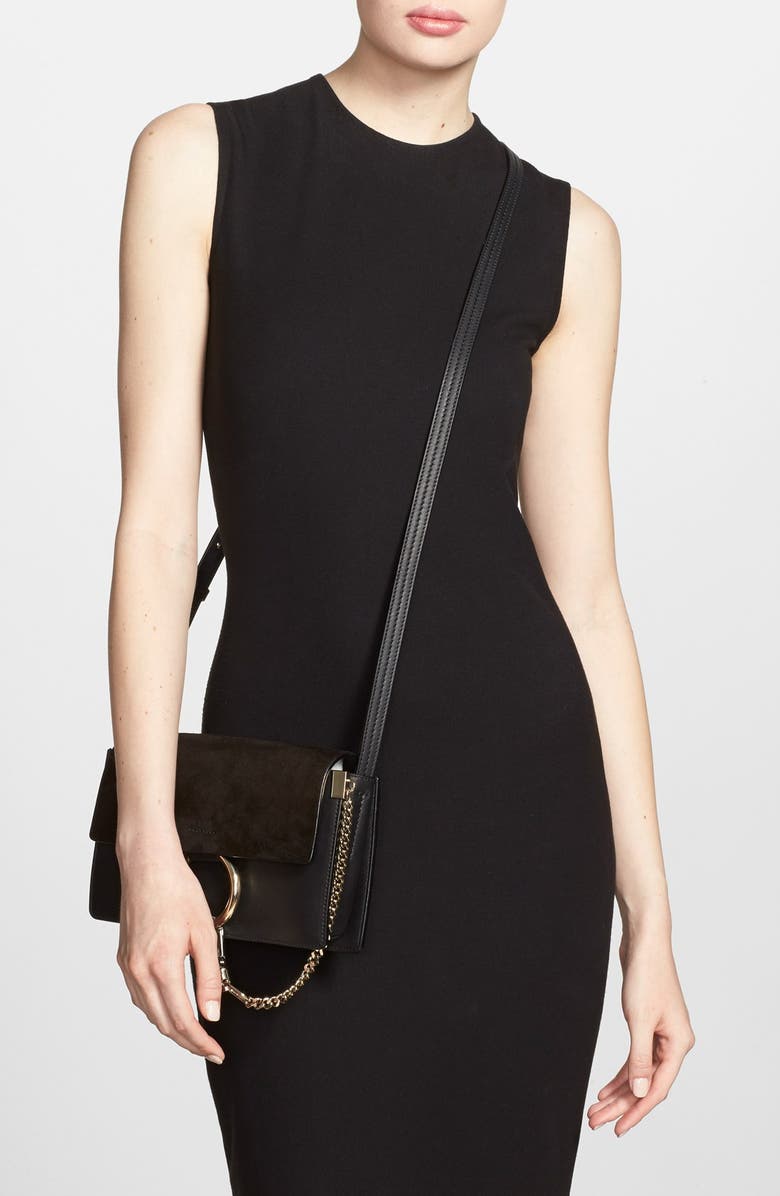 Chloé Small Faye Leather Crossbody Bag, Alternate, color,