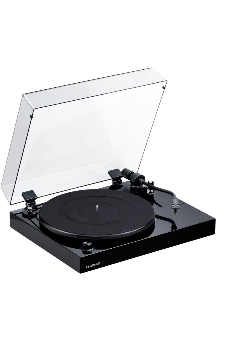 Fluance Reference High Fidelity Vinyl Turntable Record Player Ortofon Cartridge, Main, color, Piano Black
