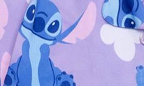 Ame Kids' Stitch Long Sleeve Pajamas In Purple