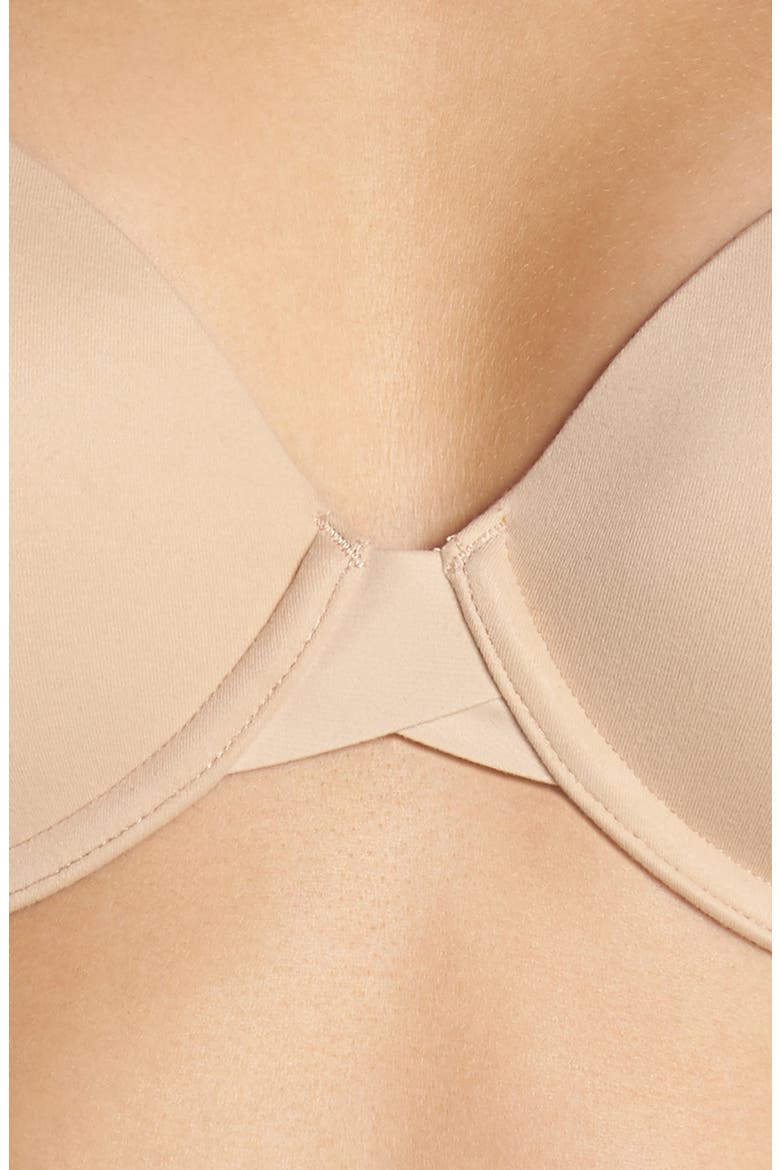 Perfectly Fit Modern Underwire T-Shirt Bra, Alternate, color, BARE