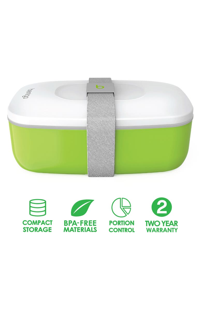 BENTGO Classic Lunch Box - Set of 2, Alternate, color, Green