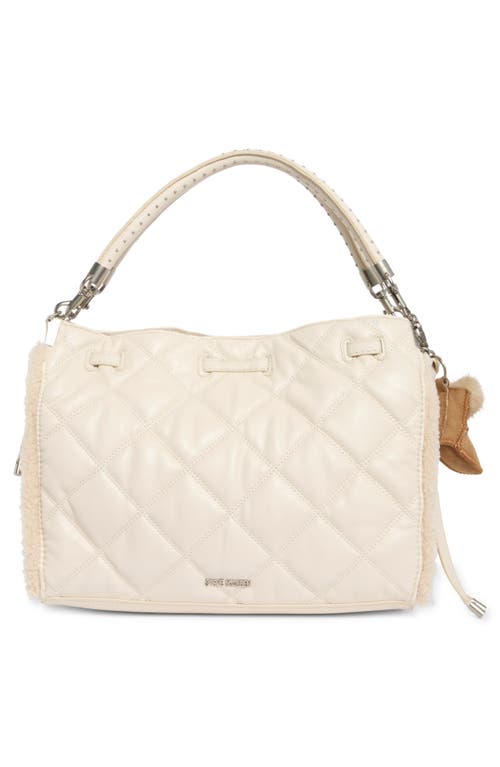 Steve Madden Nala Quilted Tote Bag In Neutral