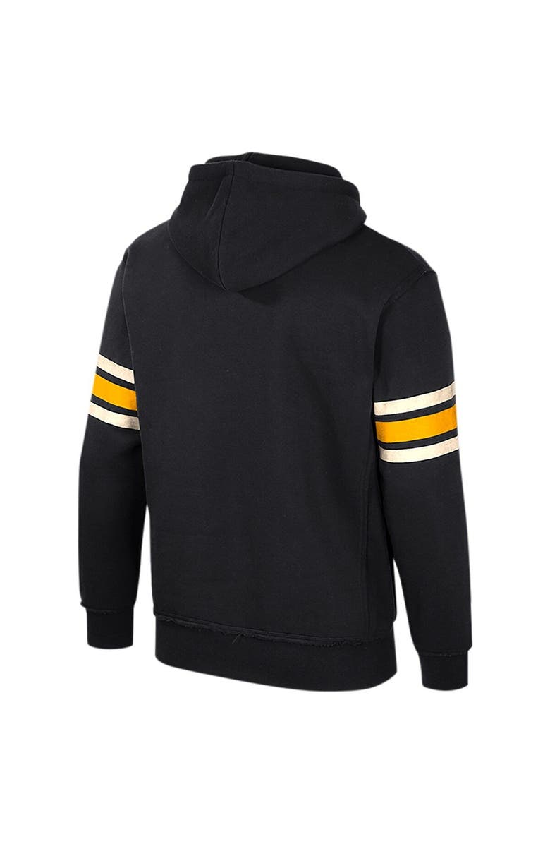 COLOSSEUM Men's Colosseum Black Iowa Hawkeyes Saluting Pullover Hoodie, Alternate, color, 